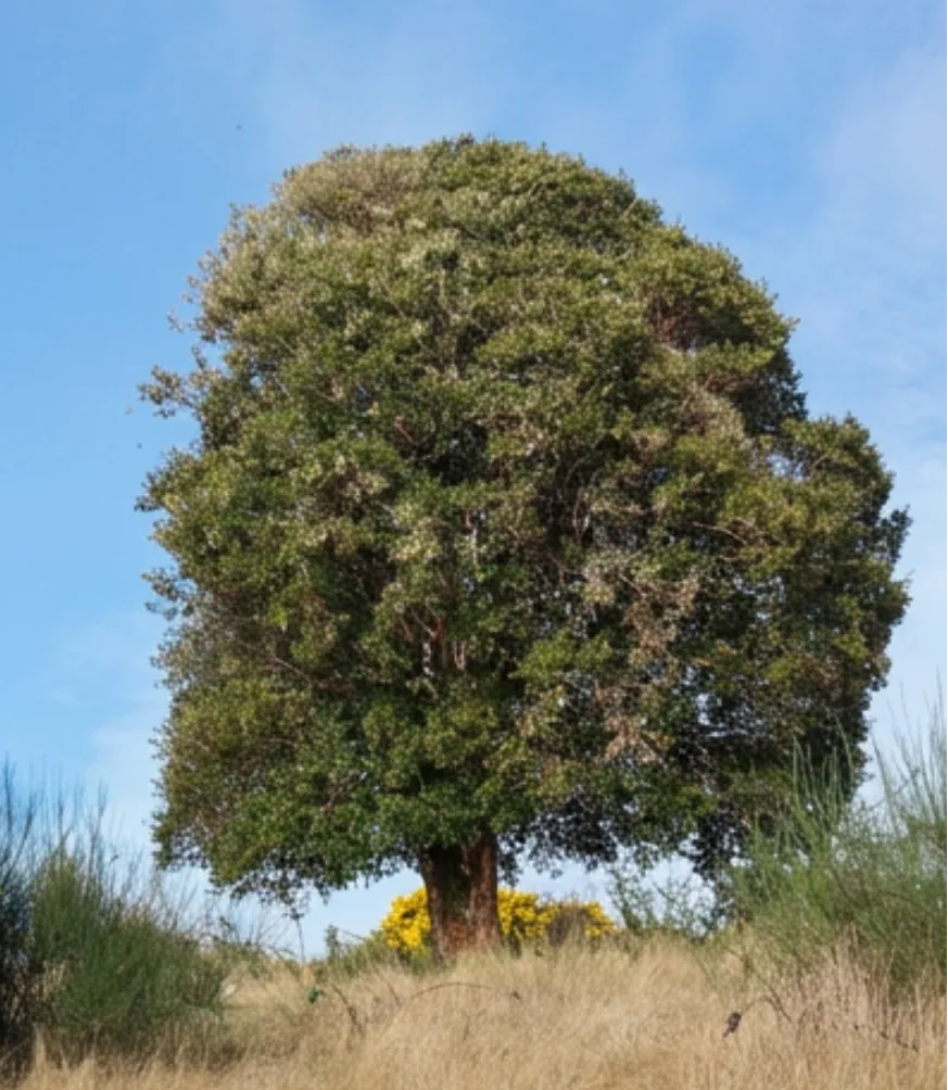 The tree in Patagonia, Chile, that inspired the AlmSens logo